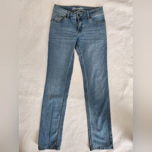 WRANGLER New Straight Medium Wash 1/2/34 Or 26/27